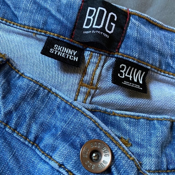 Urban Outfitters BDG Panel Stripe Jeans - Picture 3 of 3